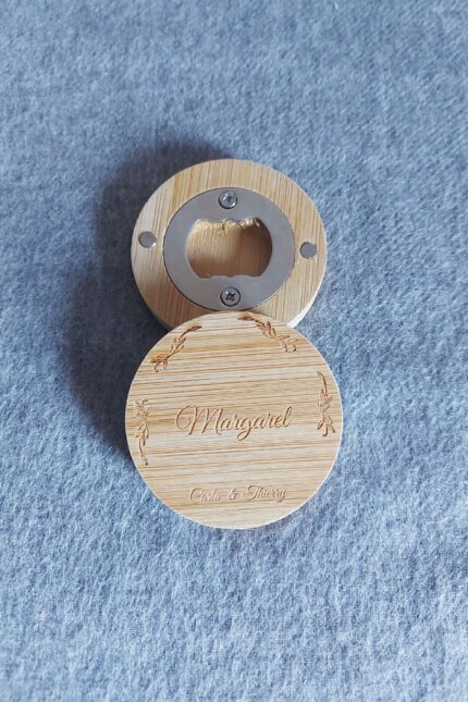 Abridor de madera con imán BOTANIC