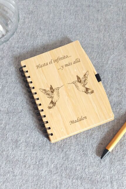 Libreta con boli COLIBRÍES