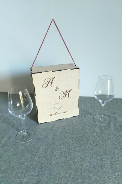 Caja con 2 copas Pequeñas