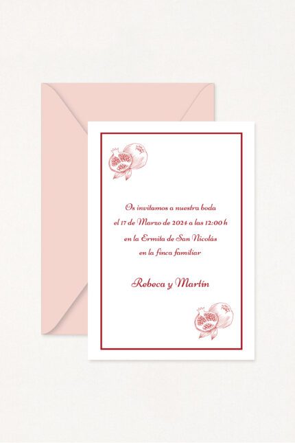 Invitaciones de Boda ITALIAN