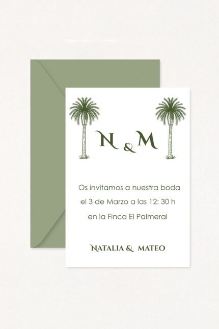 Invitaciones de Boda PALMS
