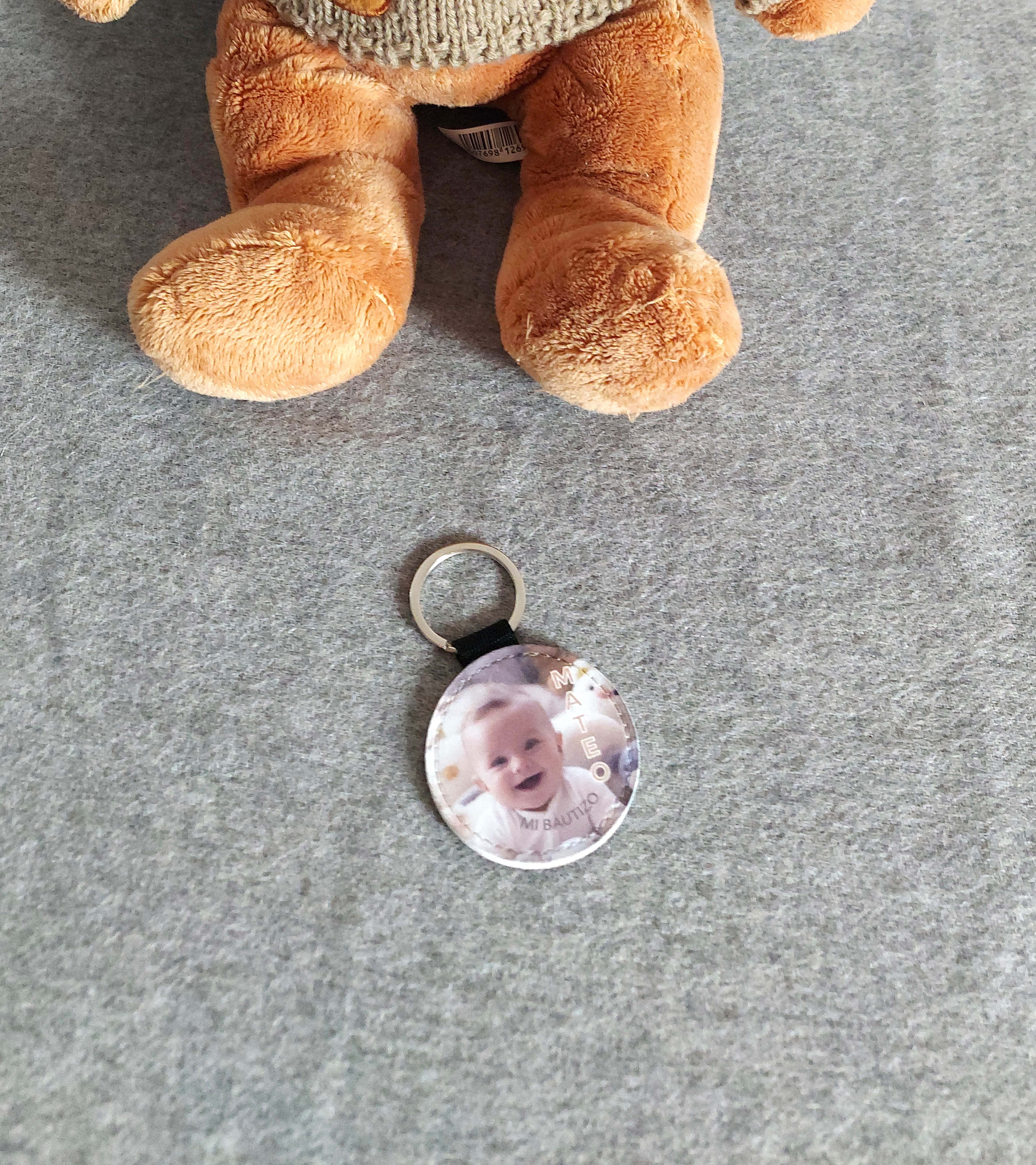 Llavero foto infantil