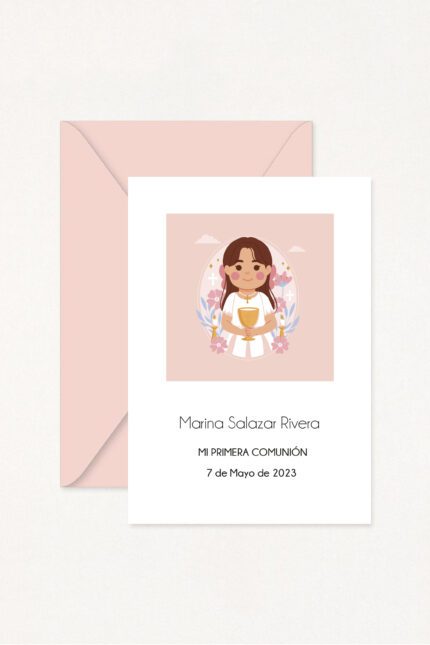 Recordatorios para Comunión GIRL