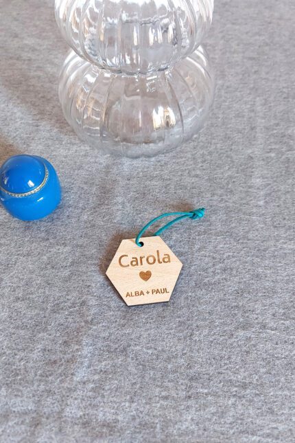 Llavero HEXAGON Cuir