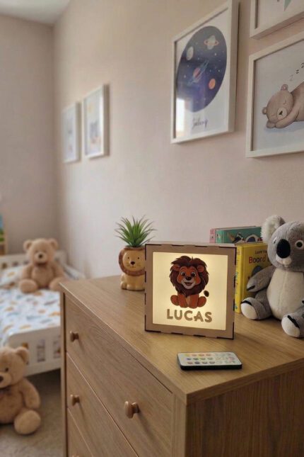 Lámpara Personalizada SQUARE LEO