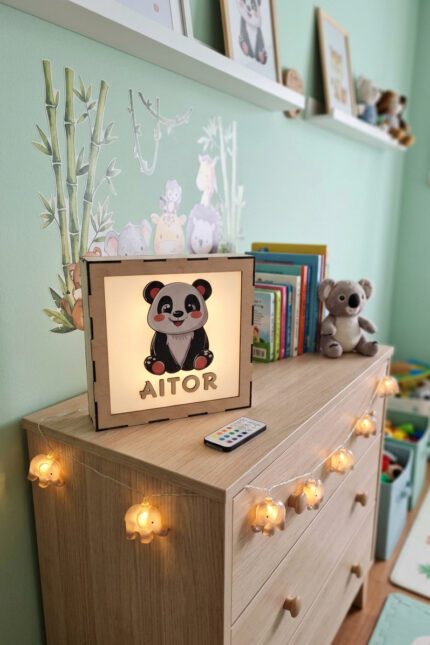 Lámpara Personalizada SQUARE PANDA